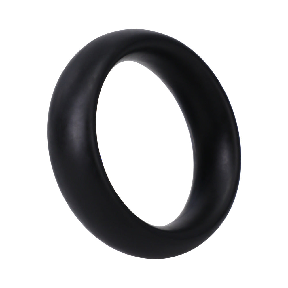 Rock Solid Silicone Black C Ring Large