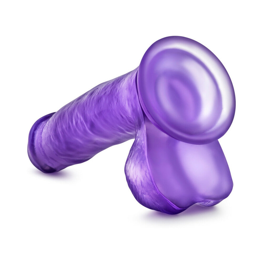 B Yours Sweet n Hard 1 Dildo 7in Purple