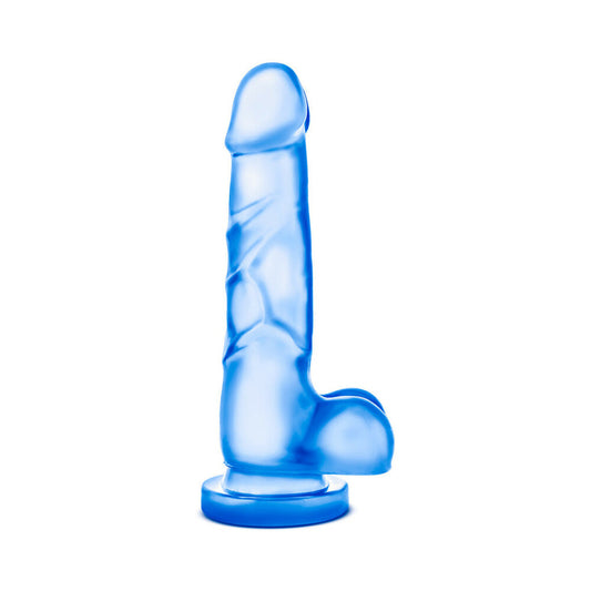 B Yours Sweet n Hard 4 Dildo 7in Blue