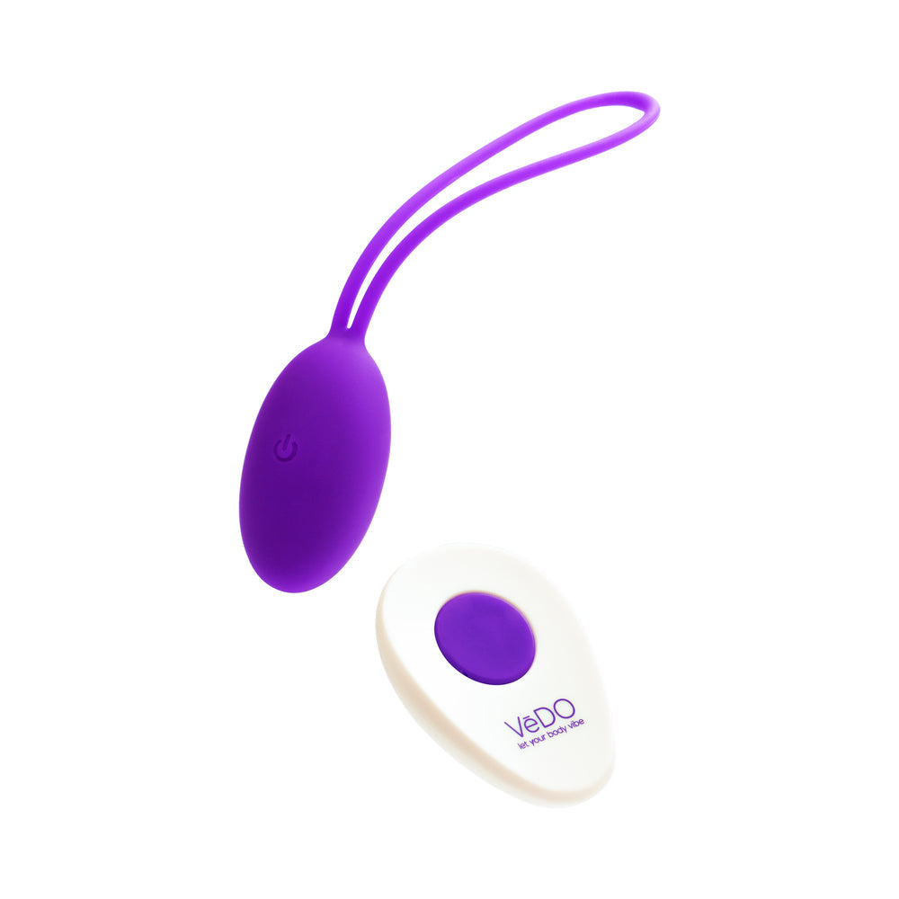 VeDO Peach Rechargeable Egg Vibe Indigo