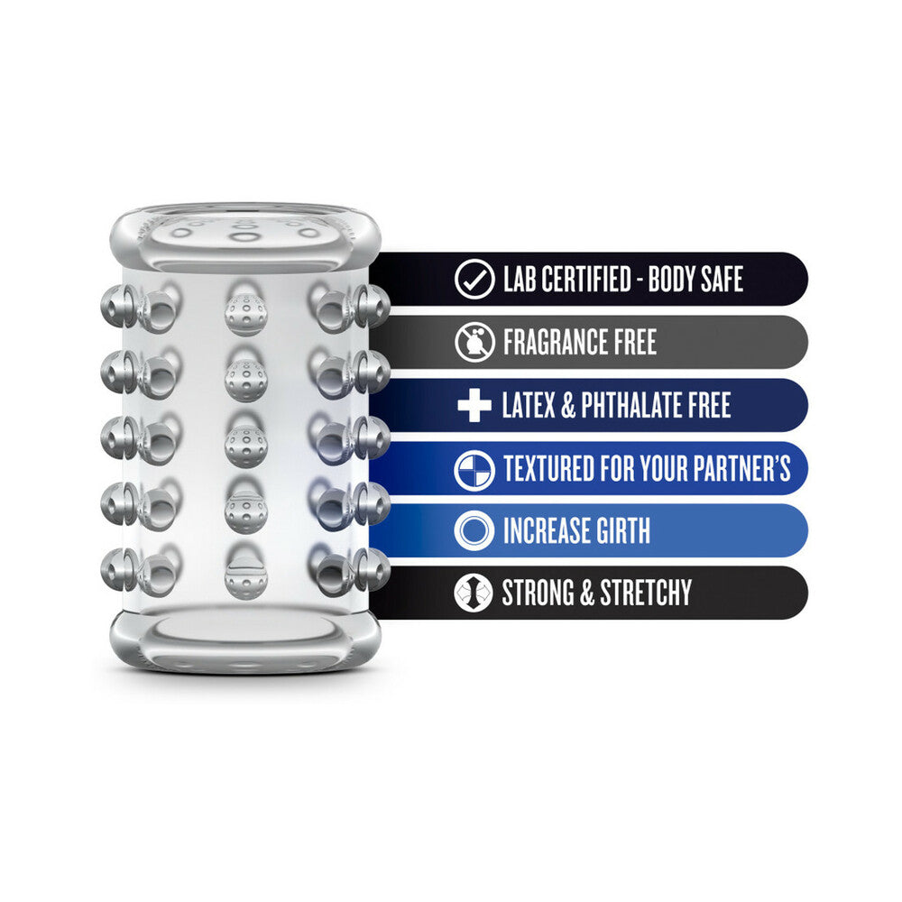 Stay Hard Cock Sleeve 02 Penis Enhancer Clear