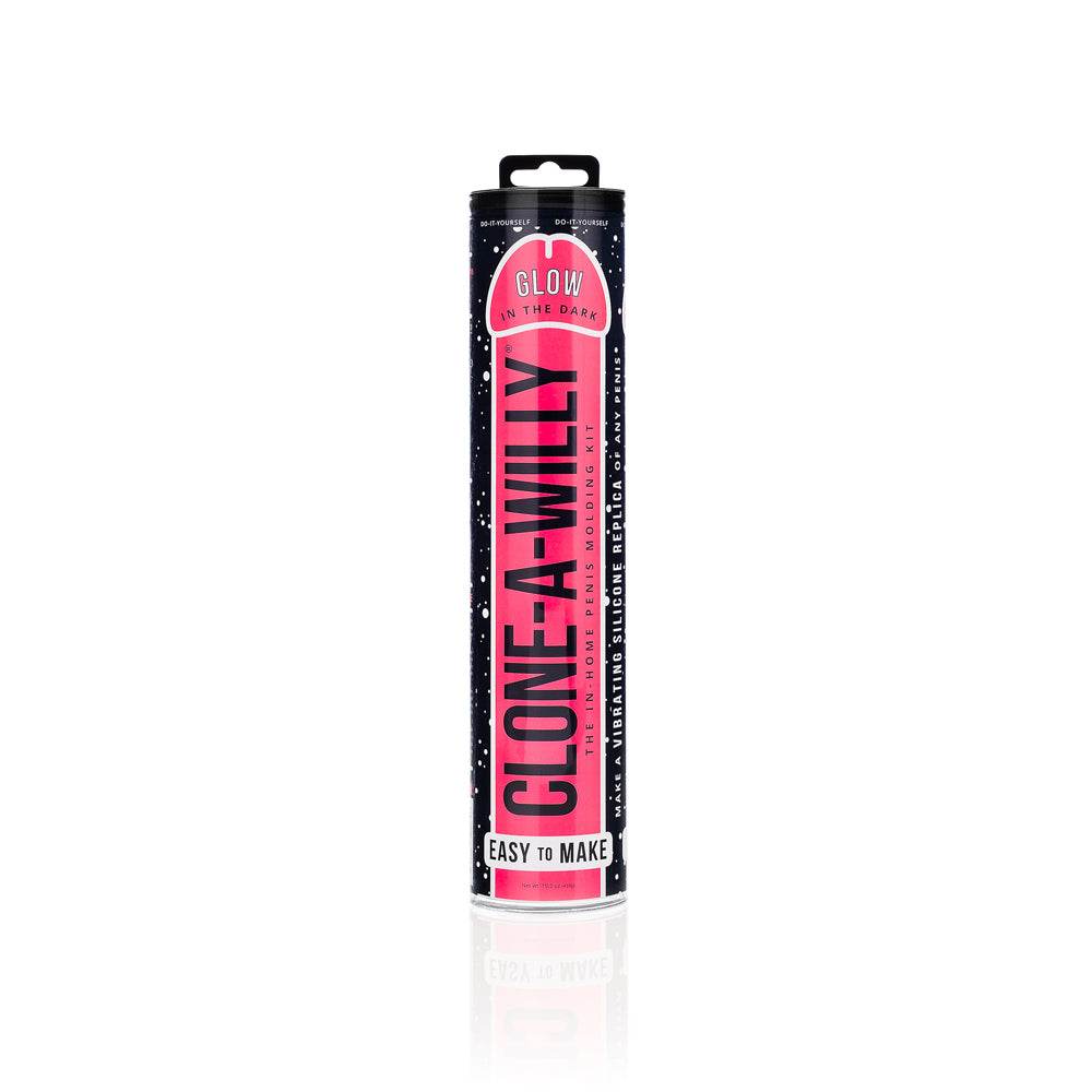 Clone-A-Willy Hot Pink GITD