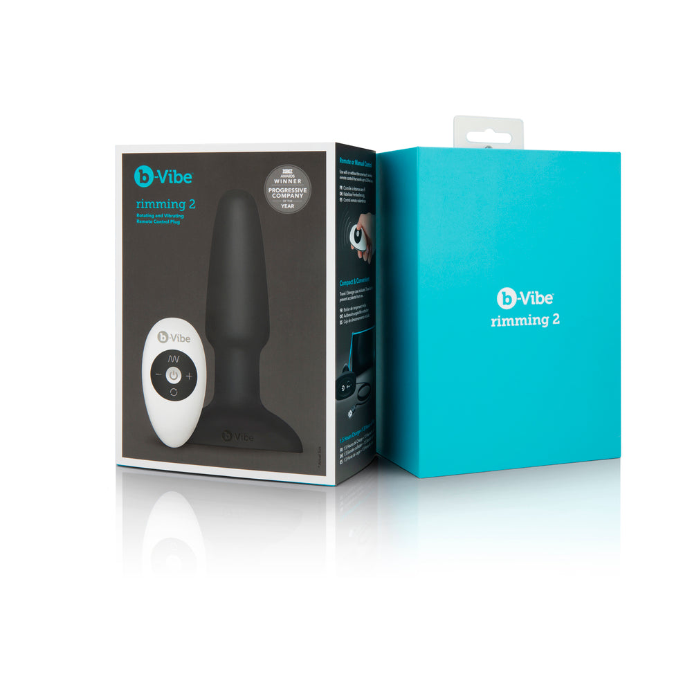 b-Vibe Rimming Anal Plug Black