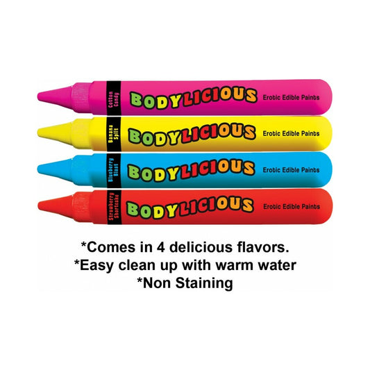 Bodylicious Edible Body Pens (4pk Asst)