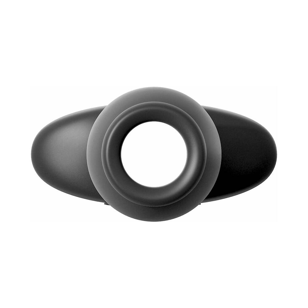 AFC Silicone Open Wide Tunnel Plug Black