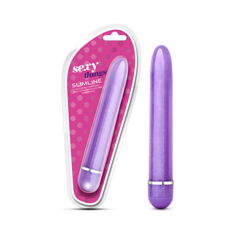 Blush Sexy Things Slimline Vibrator Purple