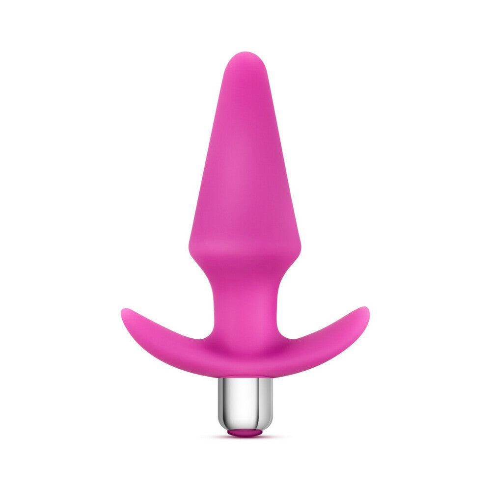 Luxe Discover Vibrating Anal Plug Pink