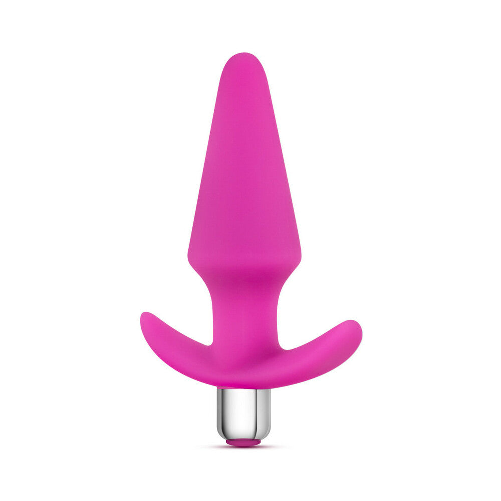 Luxe Discover Vibrating Anal Plug Pink