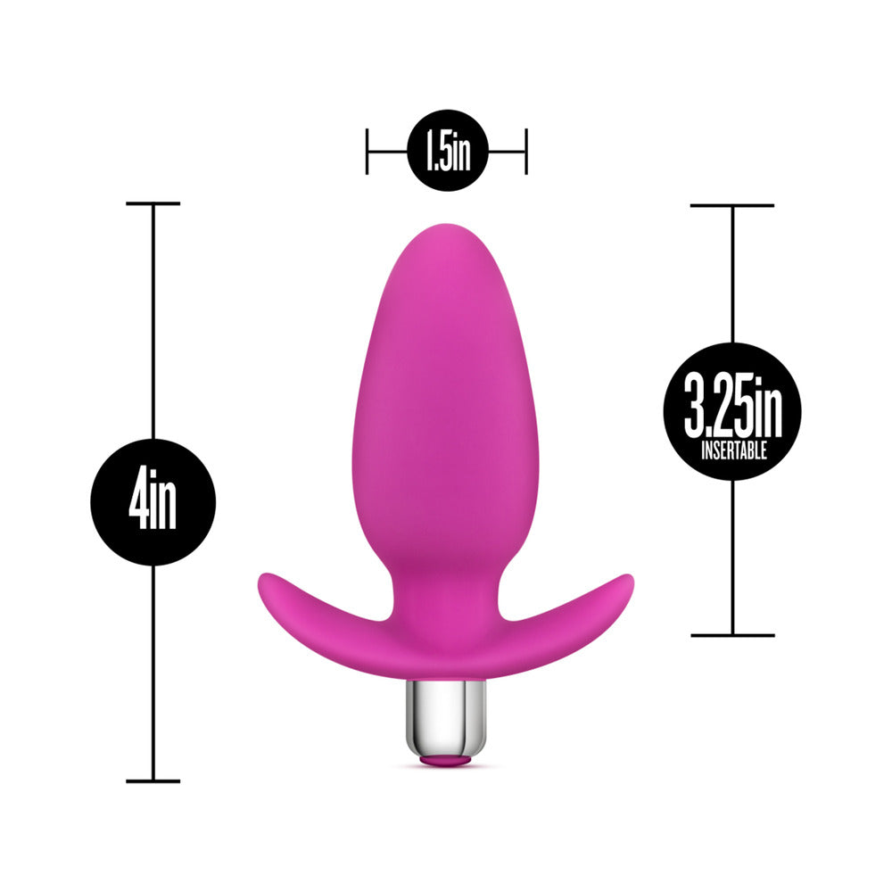 Luxe Little Thumper Vibr Anal Plug Pink