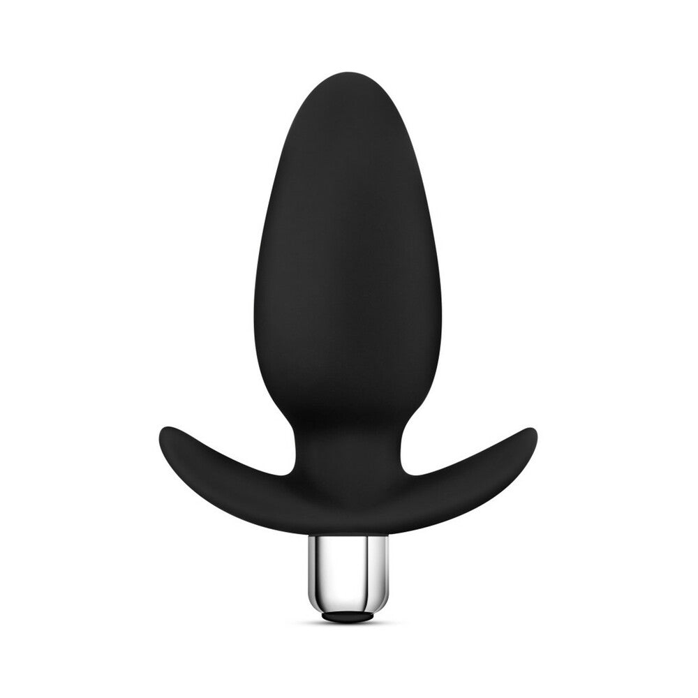 Luxe Little Thumper Vibr Anal Plug Blk