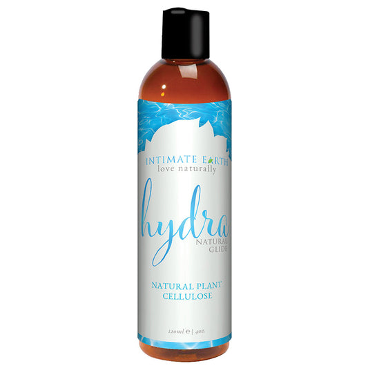 Intimate Earth Hydra Water Based Natural Glide with Plant Cellulose 4 oz.