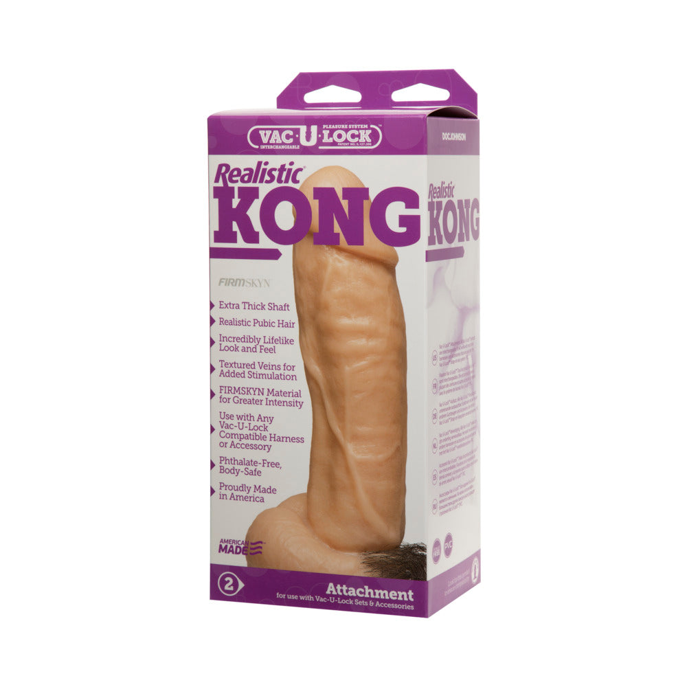 Vac-U-Lock Realistic KONG White