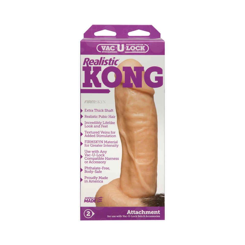 Vac-U-Lock Realistic KONG White