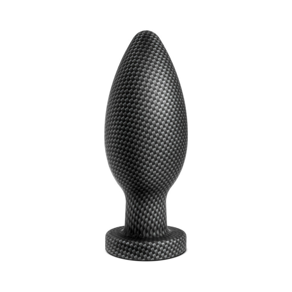 Spark Silicone Anal Plug Large Carbon Fiber
