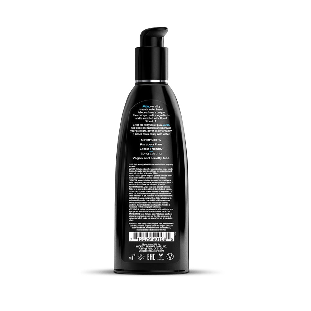 Lubricante sin fragancia Wicked Aqua de 8,5 oz