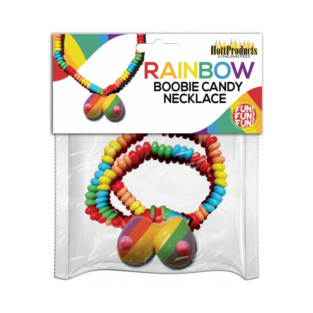 Rainbow Boobie Candy Necklace