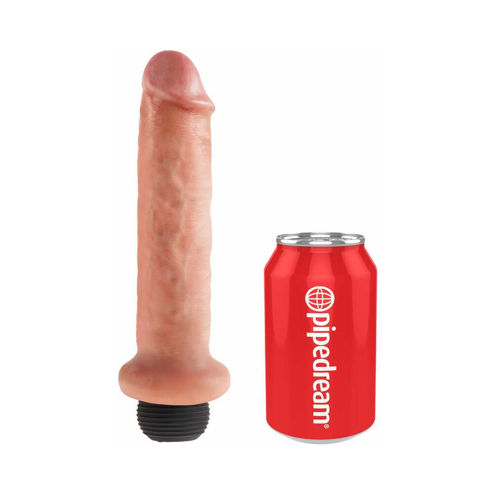 King Cock 7 in. Squirting Cock Realistic Dildo Beige