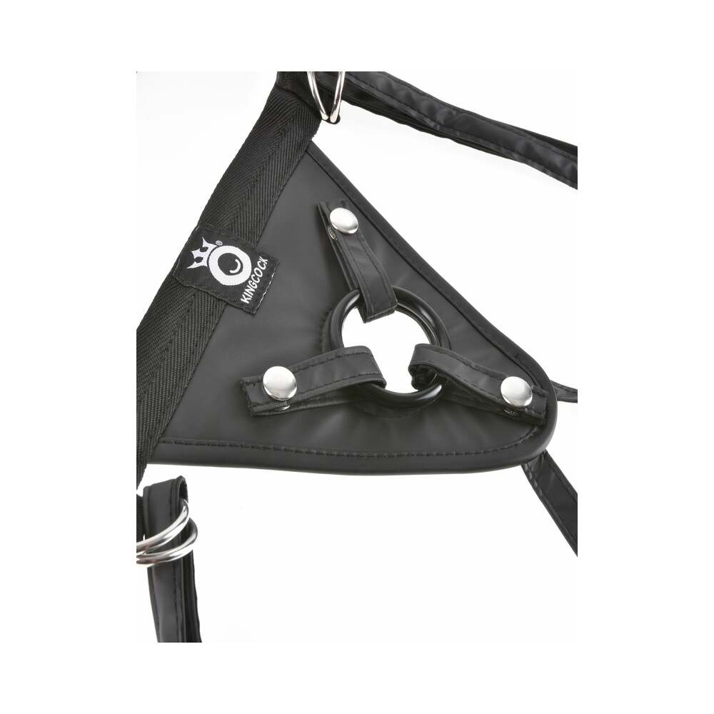 King Cock Fit Rite Harness Black