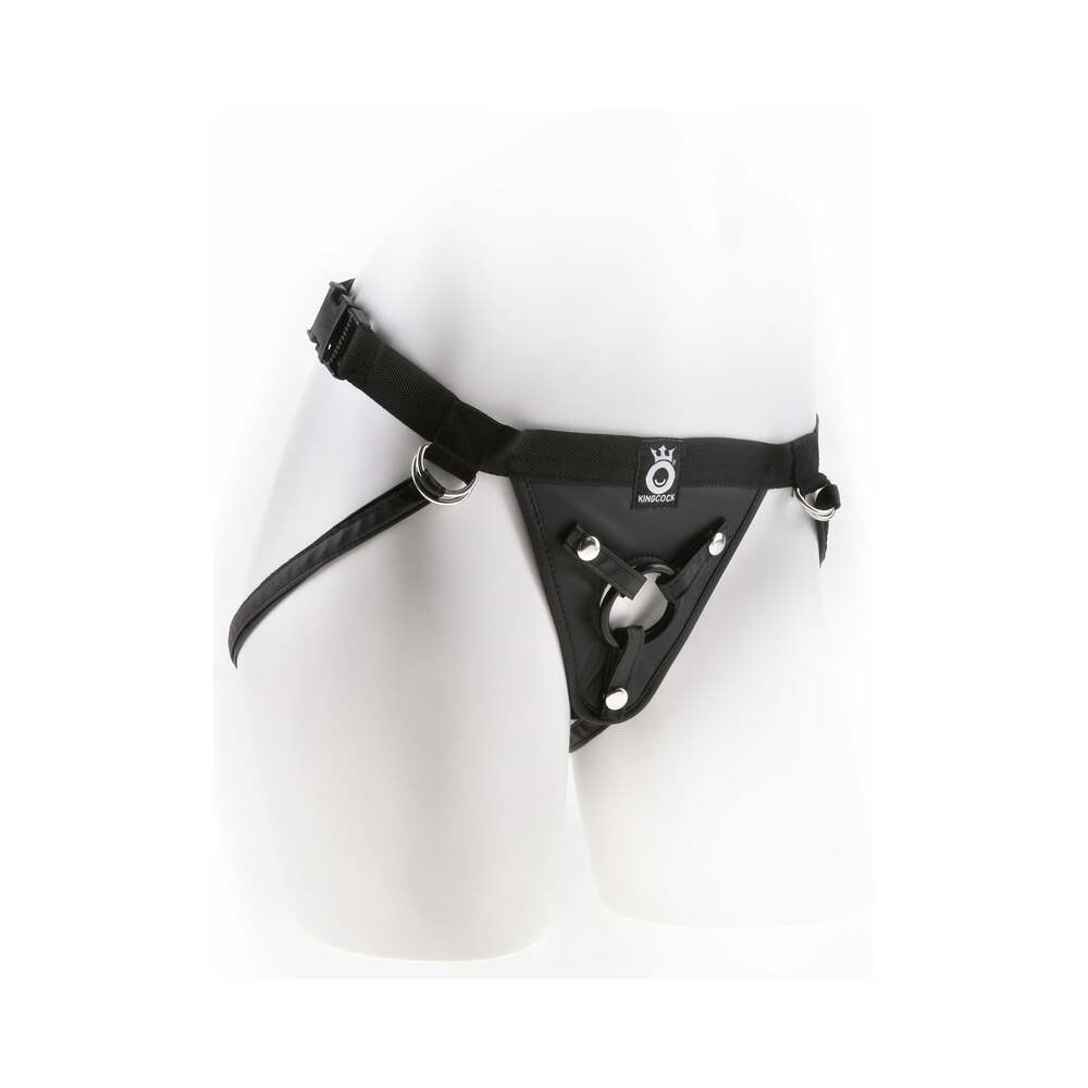 King Cock Fit Rite Harness Black