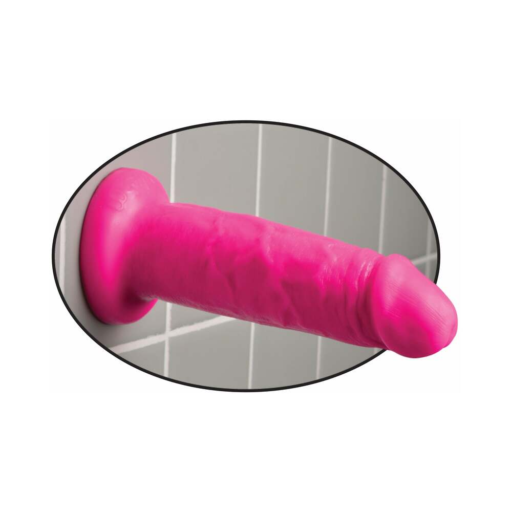 Dillio 6in Chub Dildo Pink