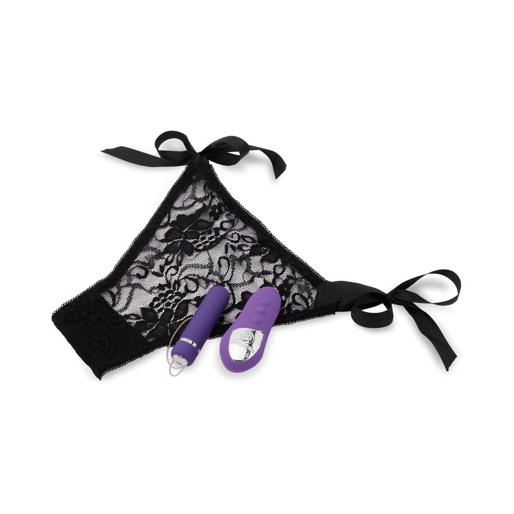 Nu Sensuelle Pleasure Panty RC Bull Purp