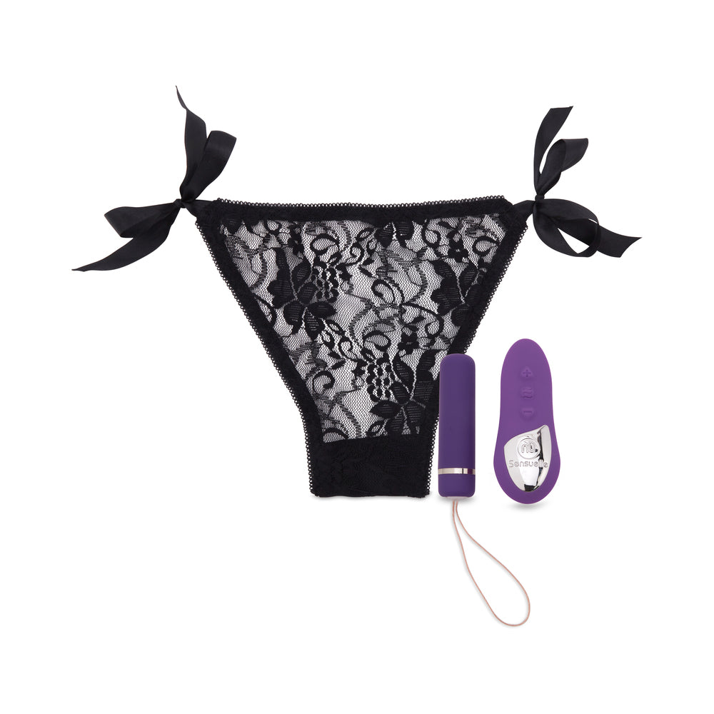 Nu Sensuelle Pleasure Panty RC Bull Purp