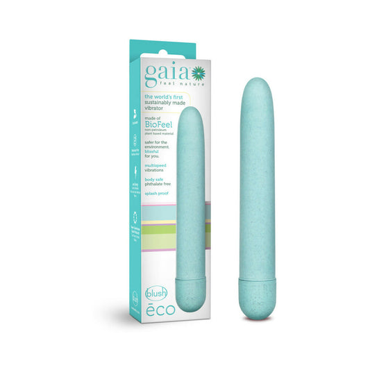 Blush Gaia Eco Slimline Vibrator Aqua