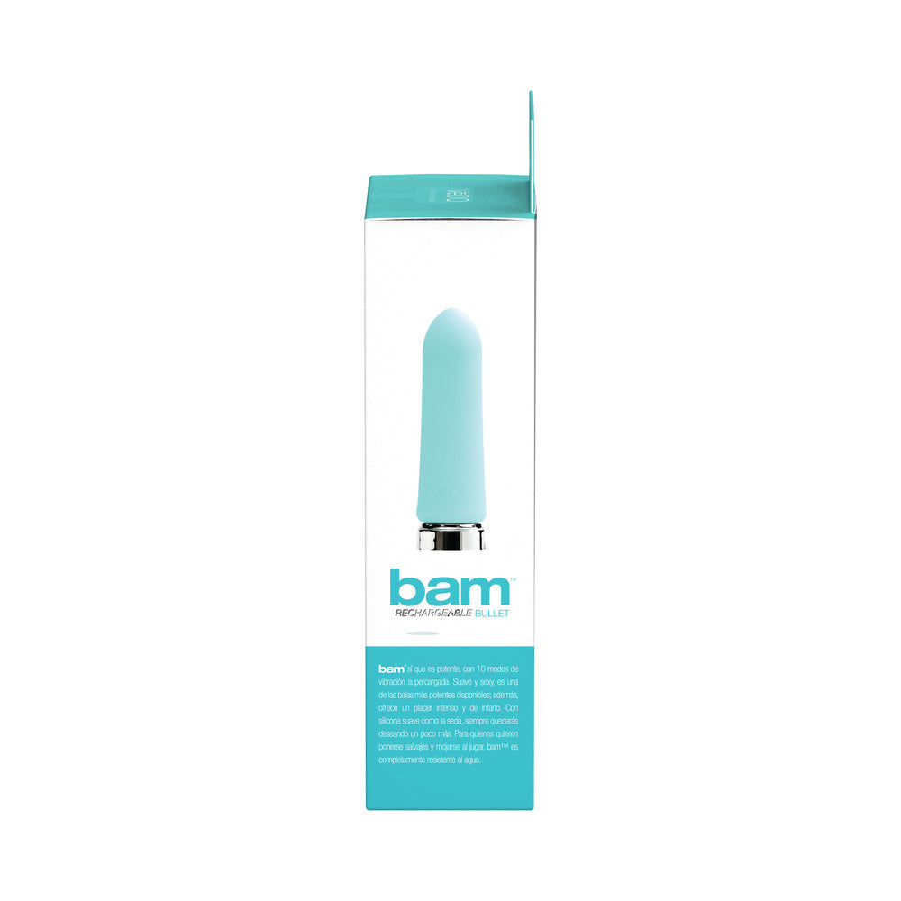 VeDO Bam Rechargeable Bullet Turquoise