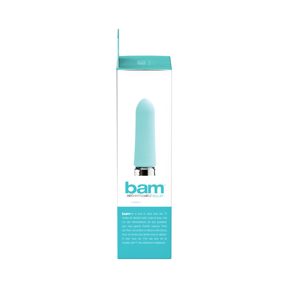 VeDO Bam Rechargeable Bullet Turquoise