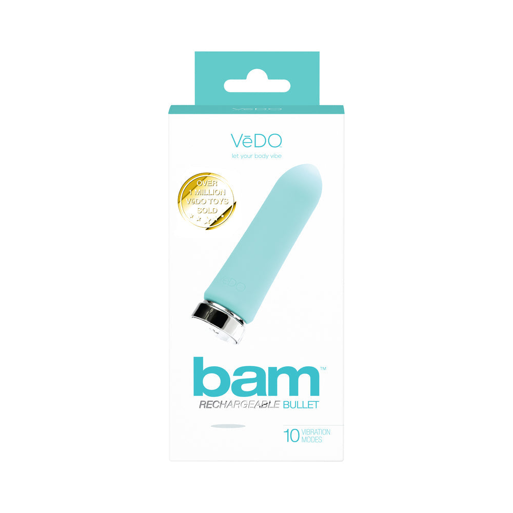 VeDO Bam Rechargeable Bullet Turquoise