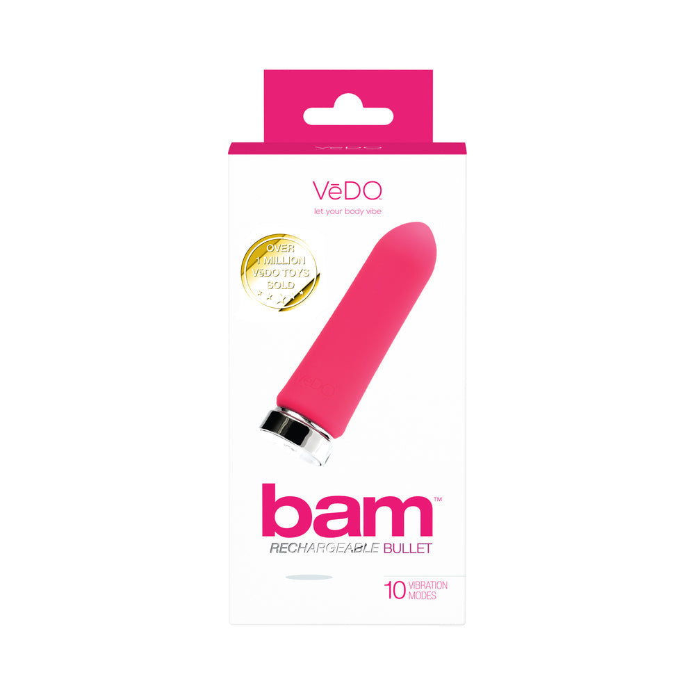 VeDO Bam Rechargeable Bullet Pink