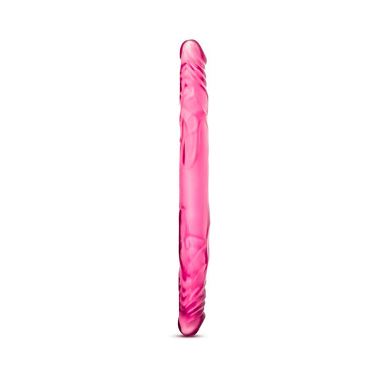 Consolador doble rosa B Yours de 14 pulgadas