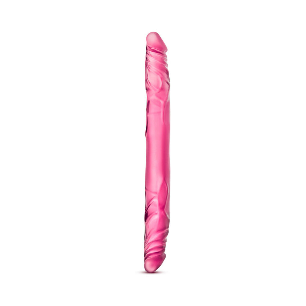 Consolador doble rosa B Yours de 14 pulgadas