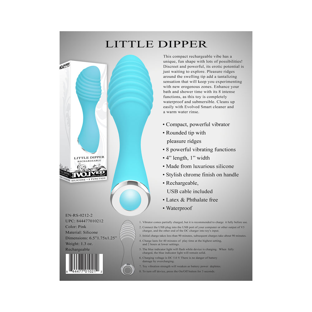 Evolved Little Dipper Vibrator Blue