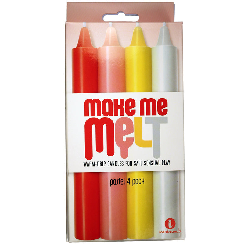 The 9's Make Me Melt Candle Pastel 4pk