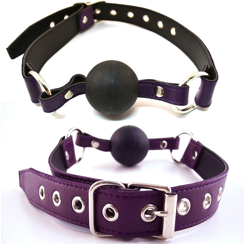 Rouge Ball Gag Purple