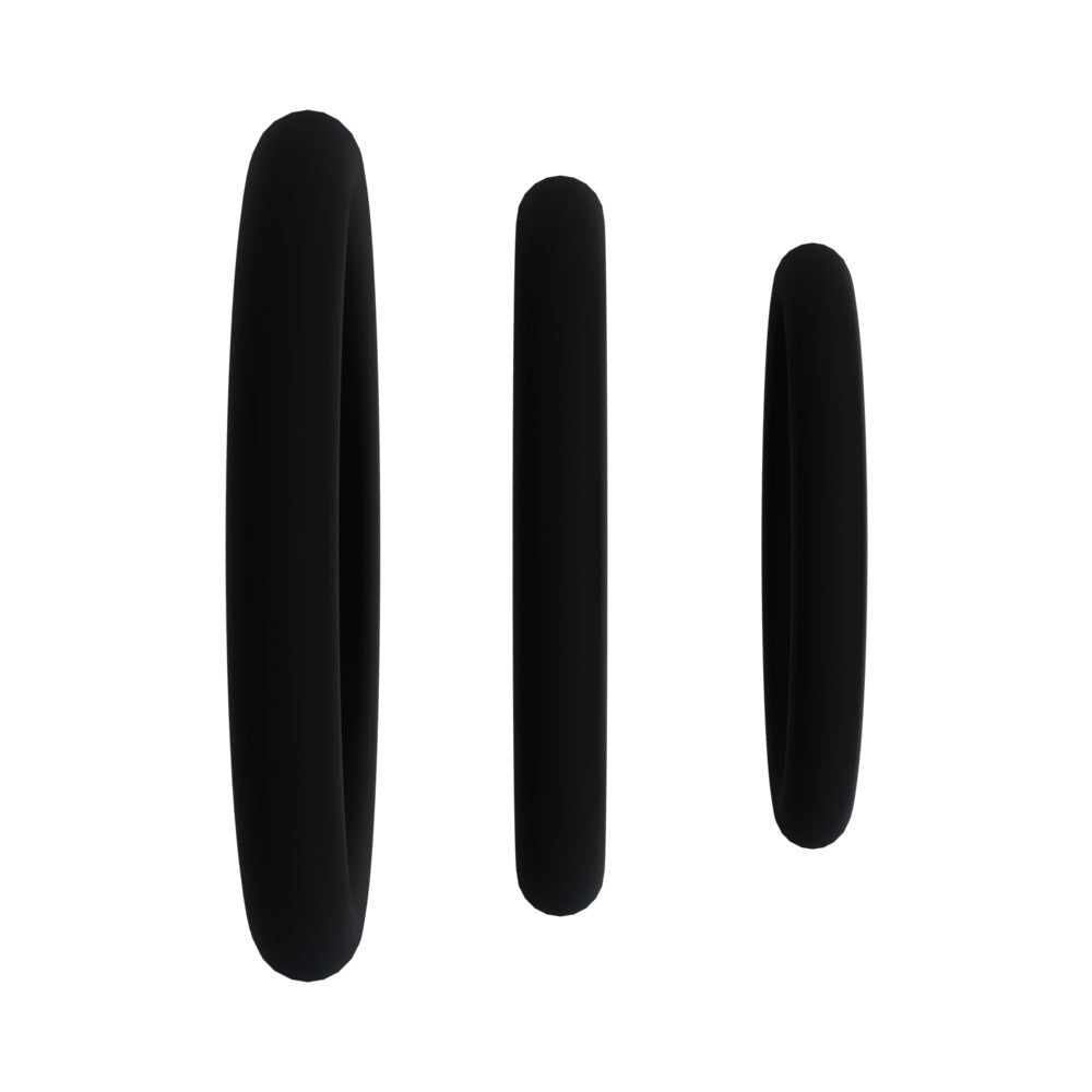 Rock Solid Black Gasket Silicone 3pc Set