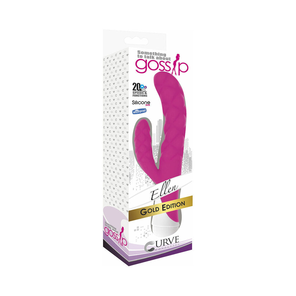 Gossip Ellen Silicone Vibrator Magenta