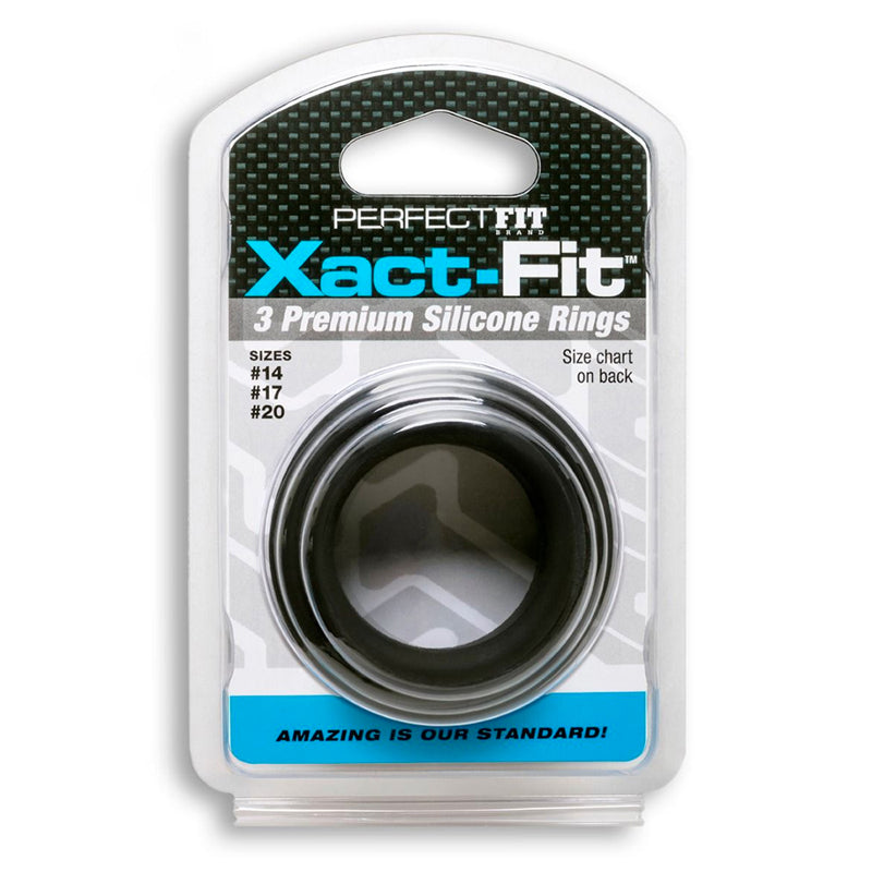 PF Xact-Fit Sili Rings 14, 17, 20 Blk