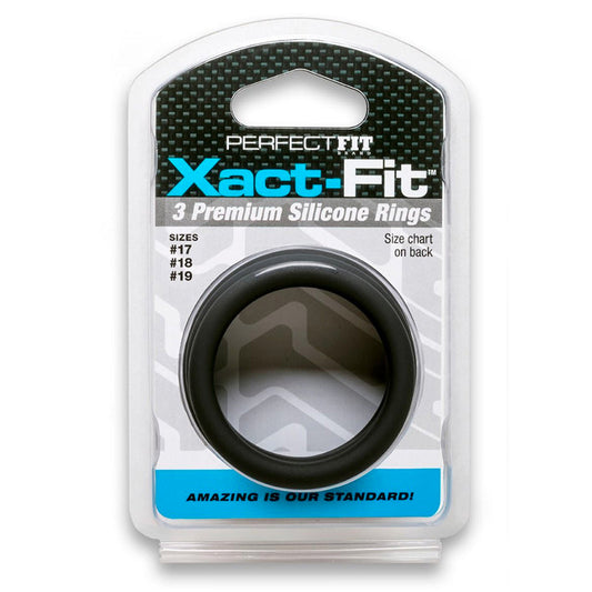 PF Xact-Fit Sili Rings 17, 18, 19 Blk