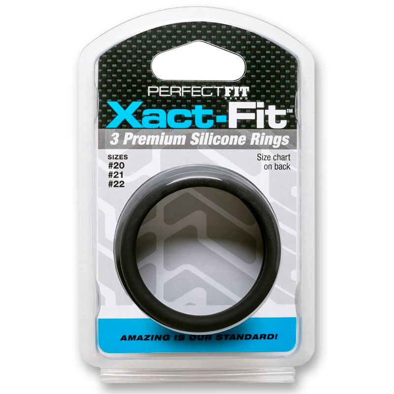 PF Xact-Fit Sili Rings 20, 21, 22 Blk