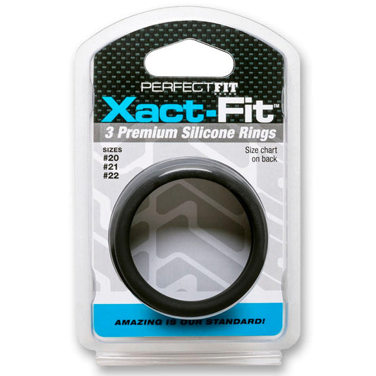 PF Xact-Fit Sili Rings 20, 21, 22 Blk