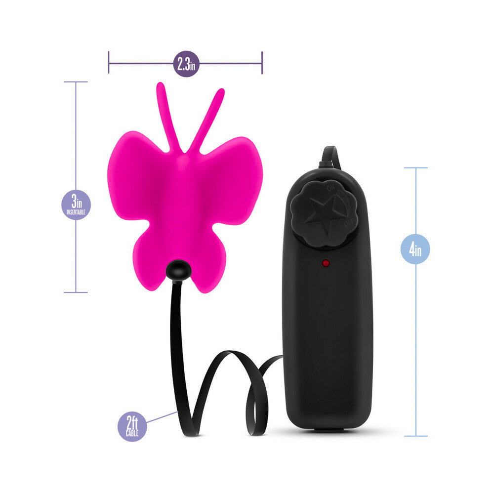 Luxe Butterfly Teaser Mini Vibrator Fuch