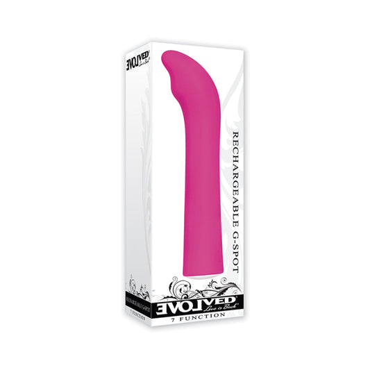 Evolved Rechargeable G-Spot Vibrator Pink