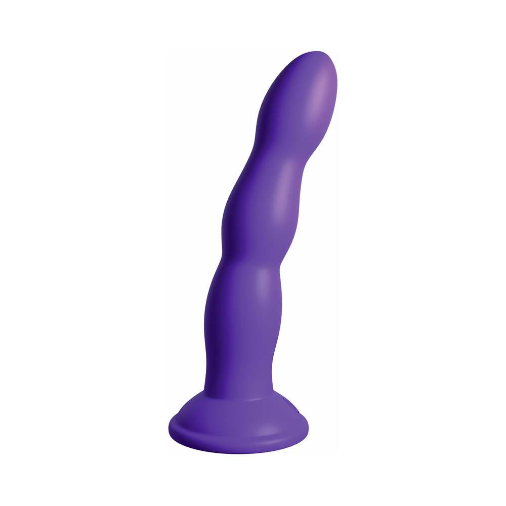 Consolador Twister Dillio de 6 pulgadas color morado