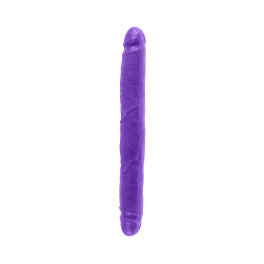 Dillio 12in Double Dong Purple