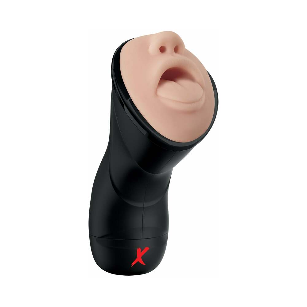 PDX Elite Deep Throat Vibrating Stroker