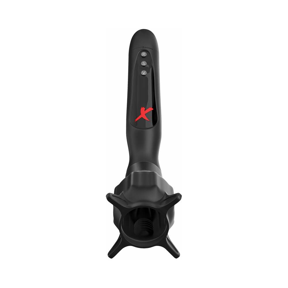 PDX Elite Vibrating Roto-Sucker Black