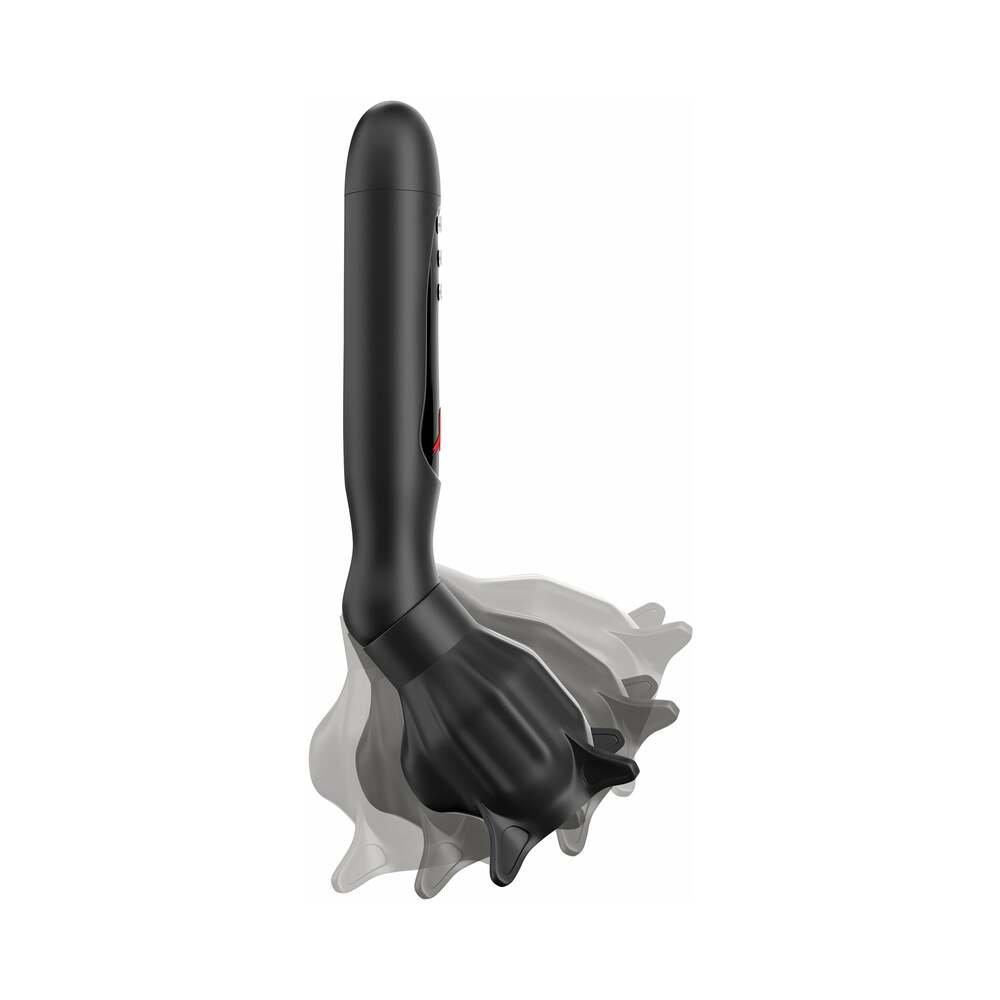 PDX Elite Vibrating Roto-Sucker Black