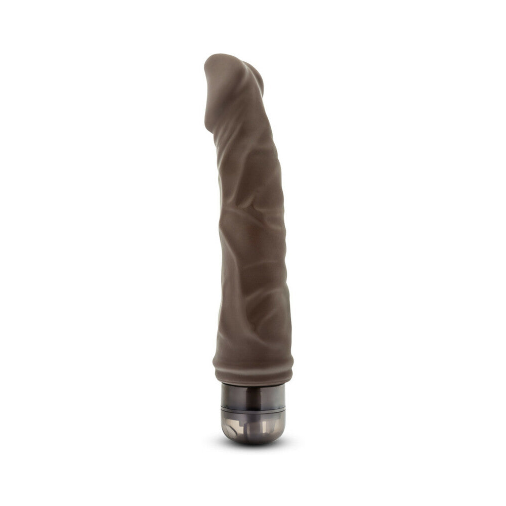 Dr. Skin Vibe 6 Dildo 8.75in Vibrat Brn